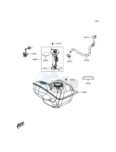 J125 ABS SC125CHF XX (EU ME A(FRICA) drawing Fuel Tank