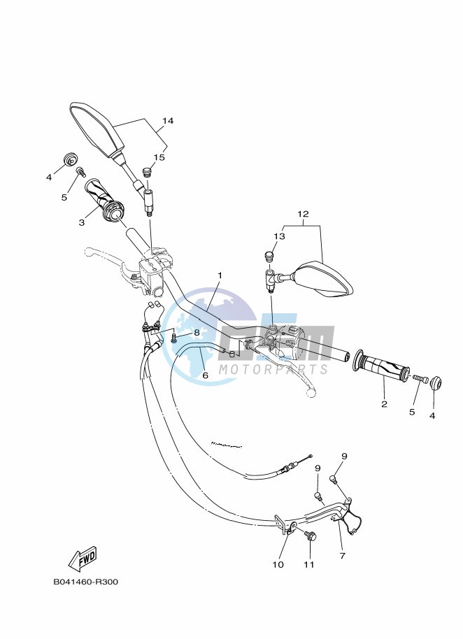 STEERING HANDLE & CABLE