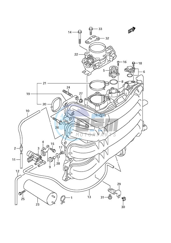 Intake Manifold/Throttle Body