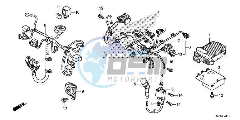 SUB HARNESS/ IGNITION COIL