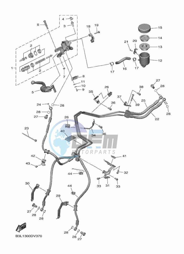 FRONT MASTER CYLINDER