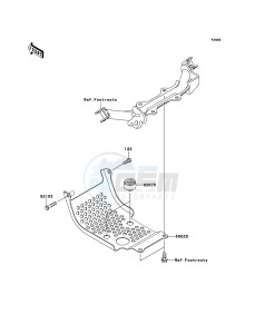 KLX110 KLX110CBF EU drawing Guard(s)