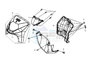 EURO MX EU2 - 150 cc drawing FRONT SHIELD