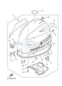 F40GETL drawing TOP-COWLING