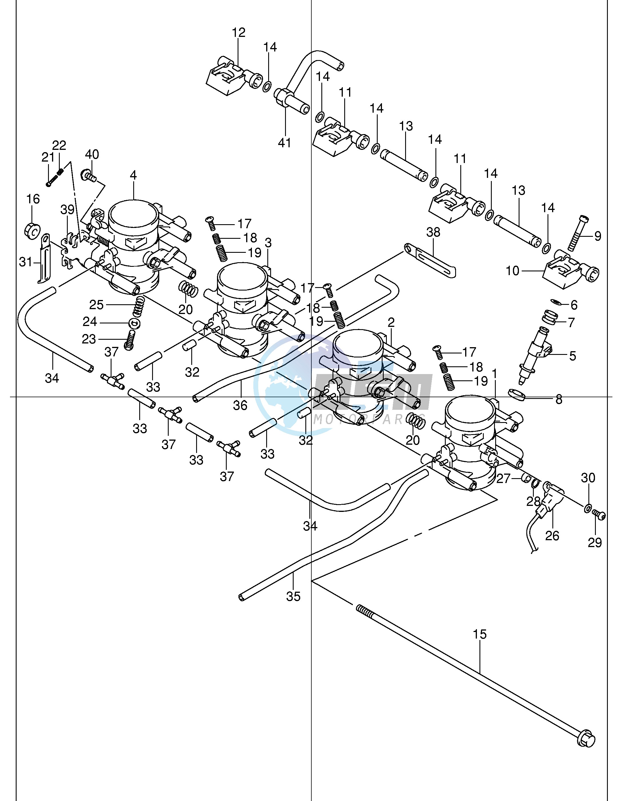 THROTTLE BODY (MODEL K1)