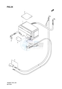 AN400 BURGMAN EU-UK drawing BATTERY