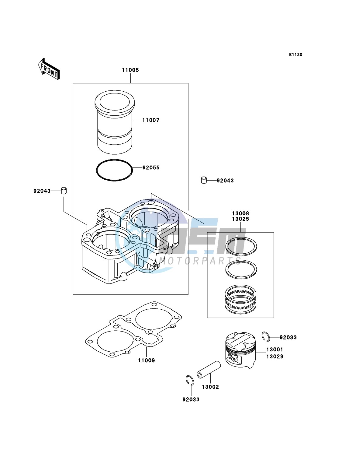 Cylinder/Piston(s)