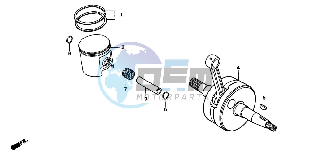 CRANKSHAFT/PISTON