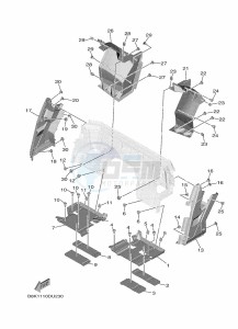 YXE850EN YX85EPAM (BANG) drawing SIDE COVER 2