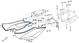 X'PRO 50 25KMH (L8) NL EURO4 drawing COWLING