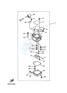 F25TLRW-USA drawing CARBURETOR