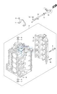 DF 90A drawing Cylinder Block