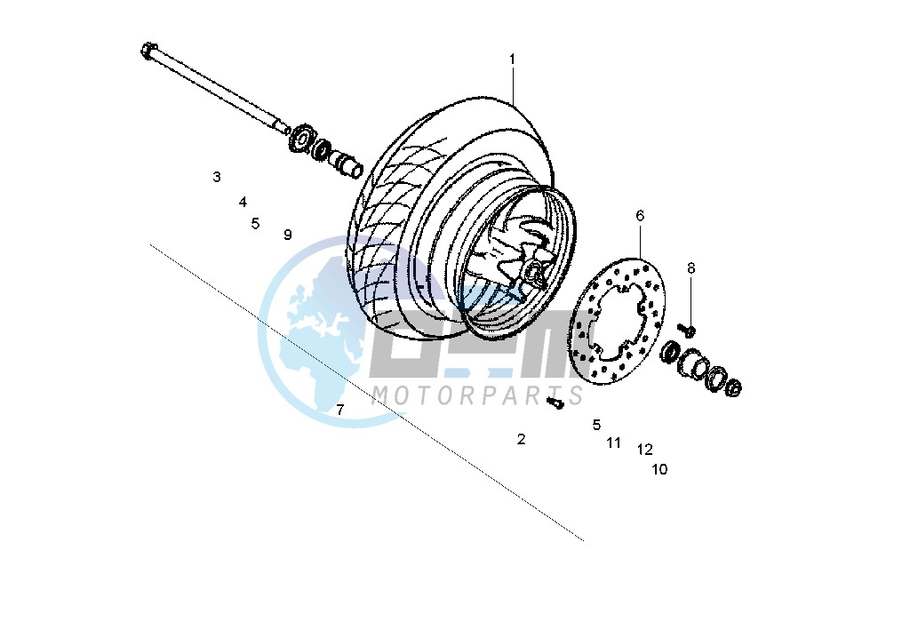 Front wheel