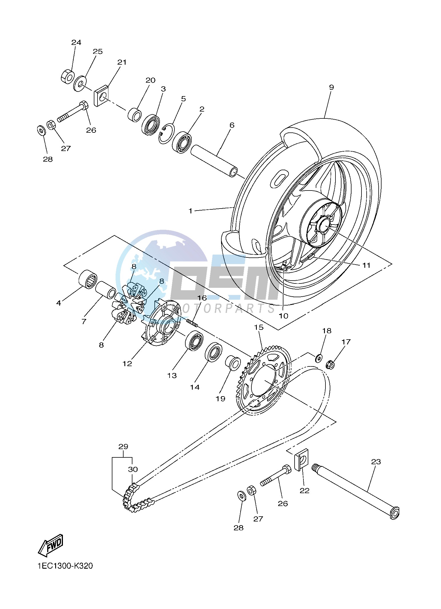 REAR WHEEL