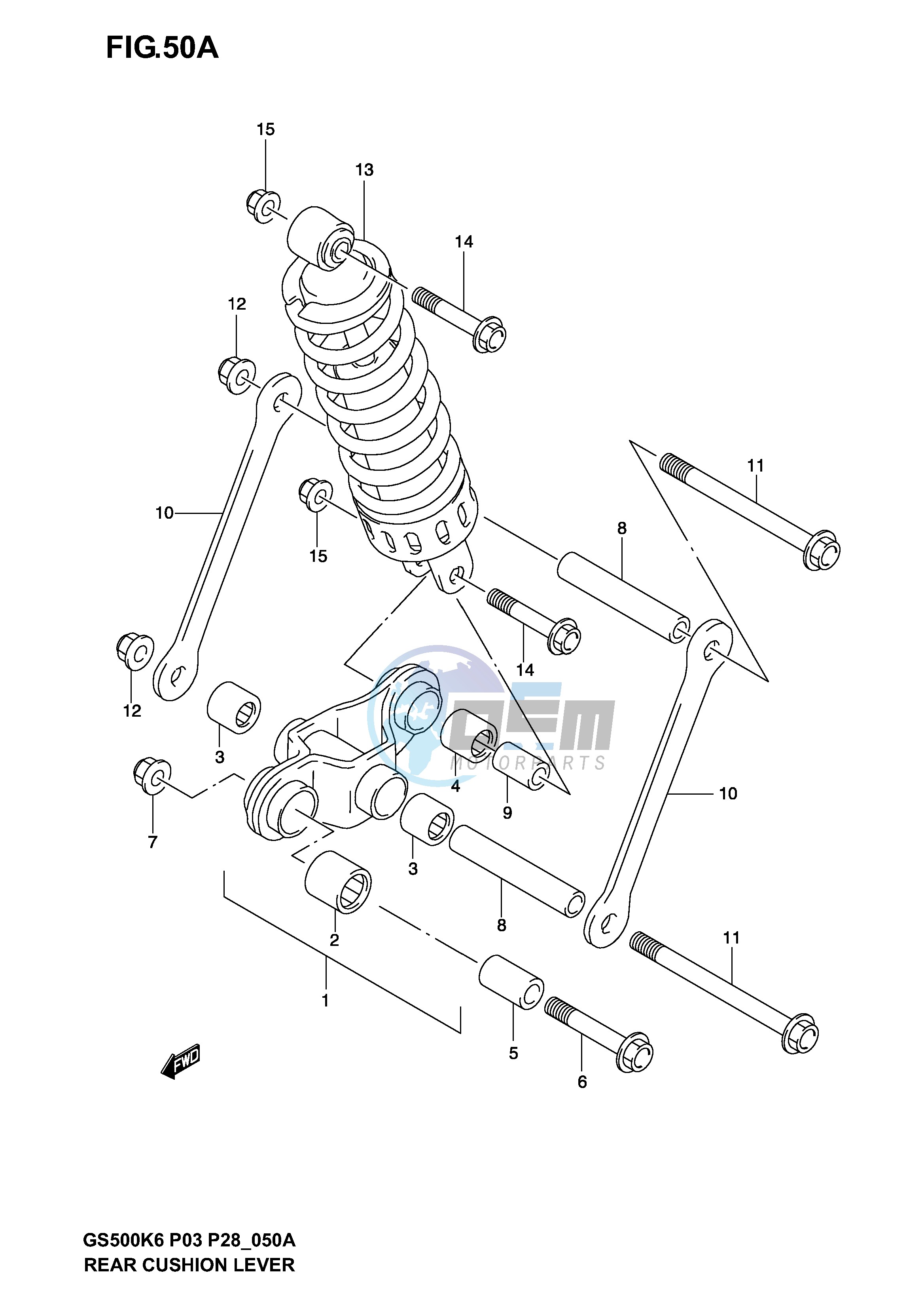 CUSHION LEVER (MODEL K4 K5 K6)