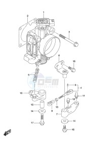 DF 115A drawing Throttle Body