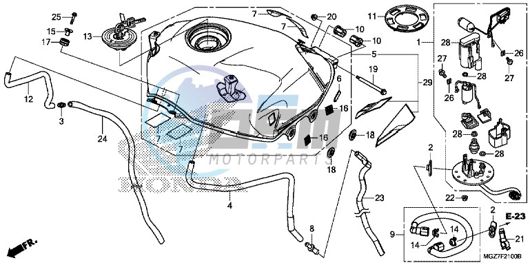 FUEL TANK/ FUEL PUMP