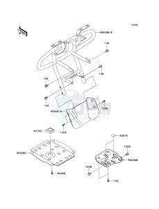 KVF 360 B [PRAIRIE 360] (B6F-B9F) B8F drawing GUARD-- S- -