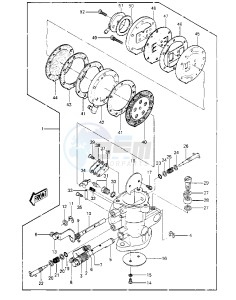 JS 440 A [JS440] (A9-A10) [JS440] drawing CARBURETOR   -- 84-86 JS440-A8_A9_A10- -