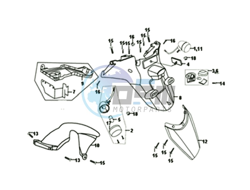 REAR MUDGUARD - MUDGUARD