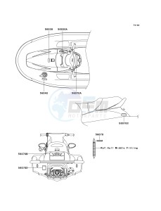 JT 900 E [900 STX] (E6F) E6F drawing LABELS