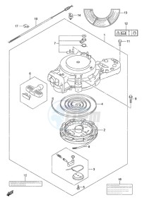 DF 20A drawing Recoil Starter