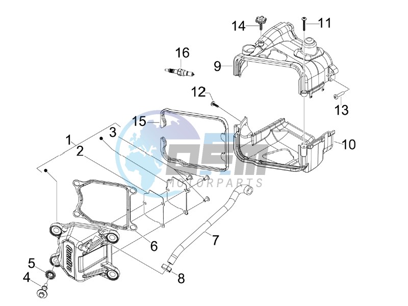 Cylinder head cover