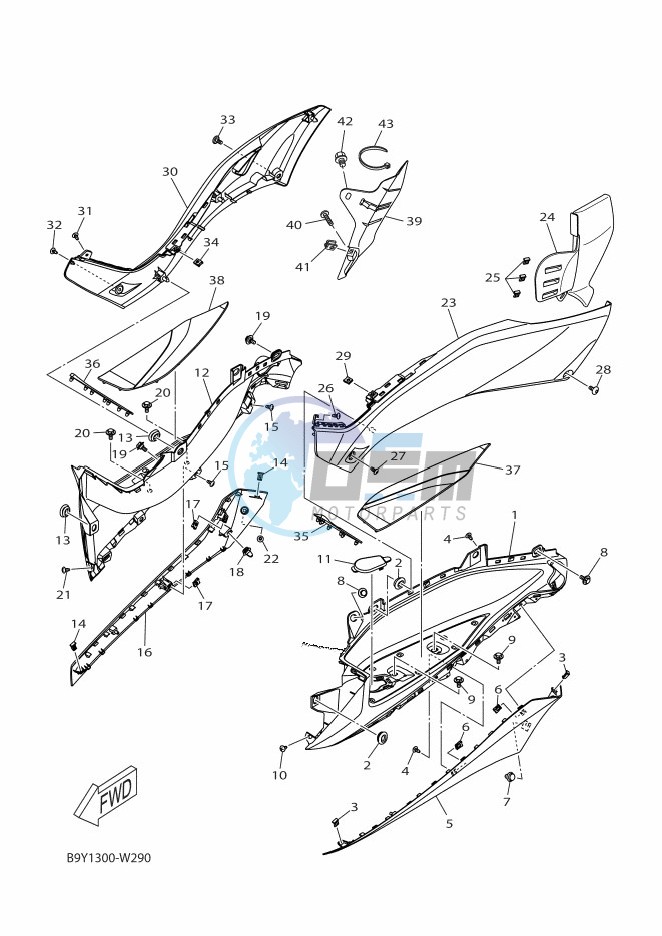 M. CYLINDER FOR DISK BRAKE