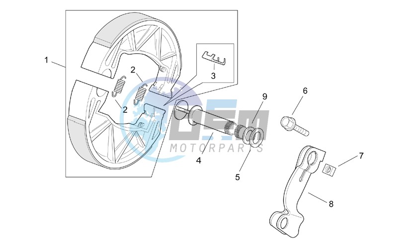 Rear brake