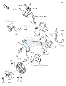 KX65 KX65AJF EU drawing Generator