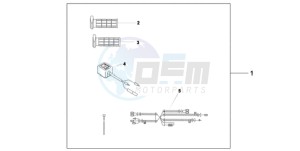 CB600F9 Spain - (SP / 25K) drawing HEATED GRIPS