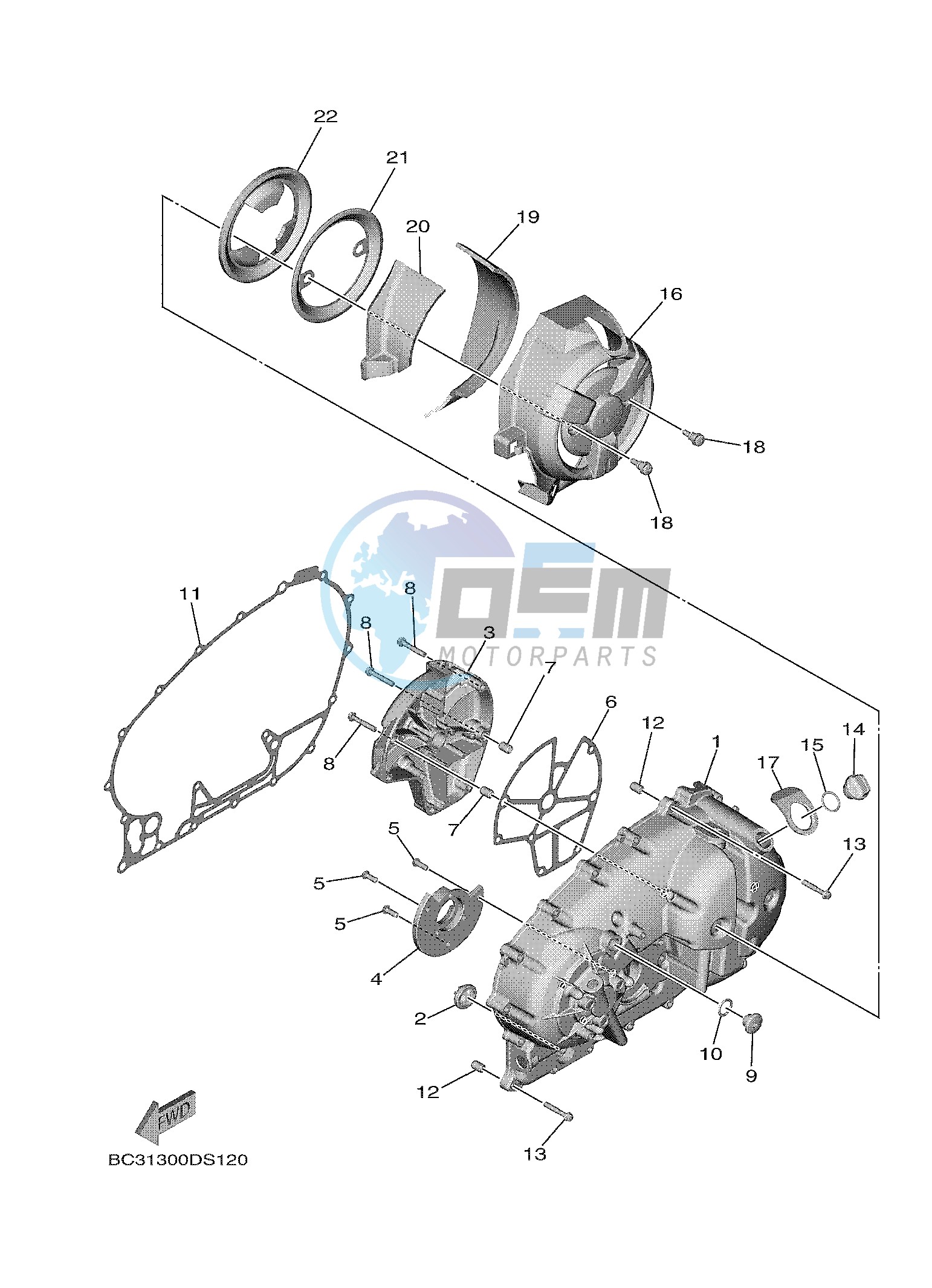 CRANKCASE COVER 1