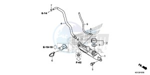 SH125ASG SH125D UK - (E) drawing RESERVE TANK