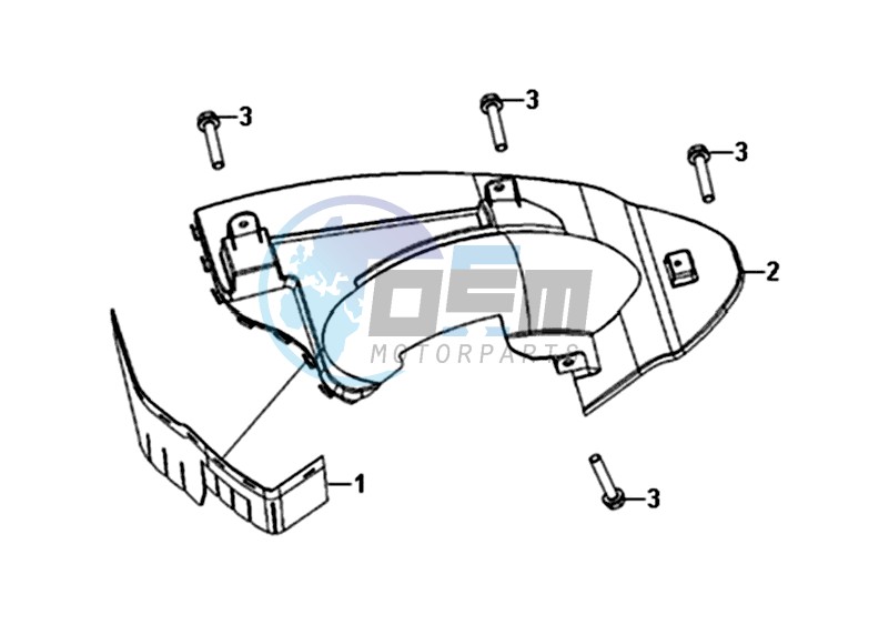 REAR MUDGUARD - MUDGUARD