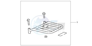 SZX50X X8R-X drawing REAR CARRIER