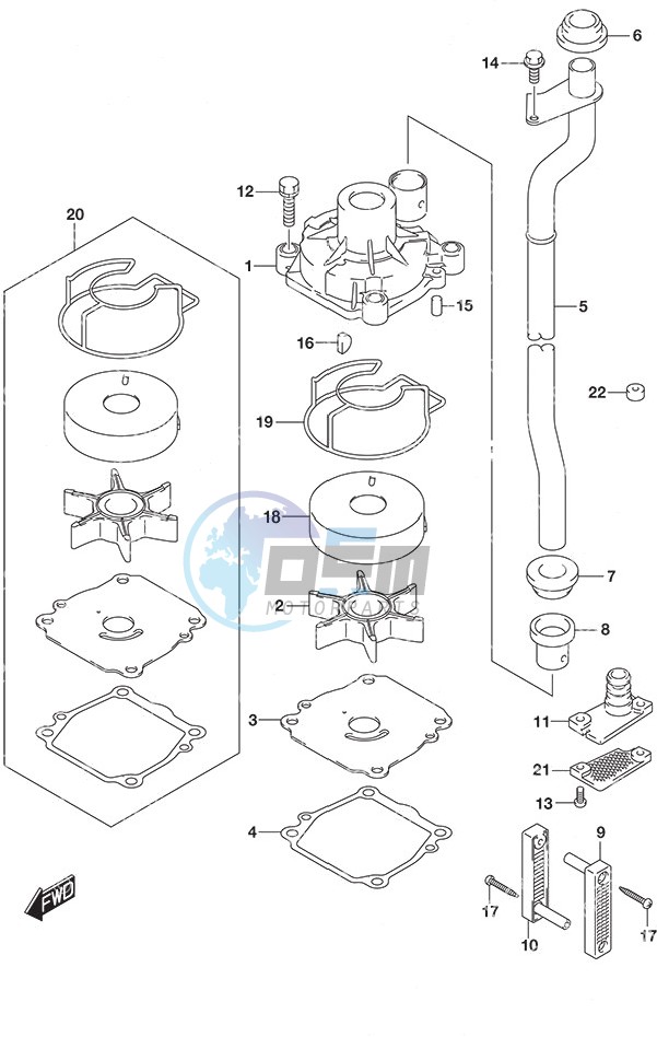 Water Pump High Thrust