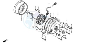 XL1000VA VARADERO drawing GENERATOR