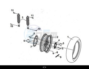 JOYRIDE 300 16" (LJ30W4-EU) (M3) drawing RR. CAST WHEEL