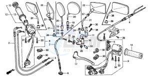 VT1100C3 drawing SWITCH/CABLE