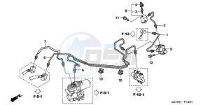 VFR800A9 Europe Direct - (ED / ABS MME) drawing PROPORTIONING CONTROL VALVE (VFR800A)