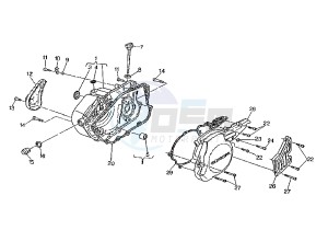 W8 125 drawing CRANKCASE COVER