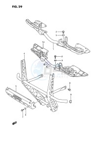 LT-F250 (E28) drawing FOOTREST