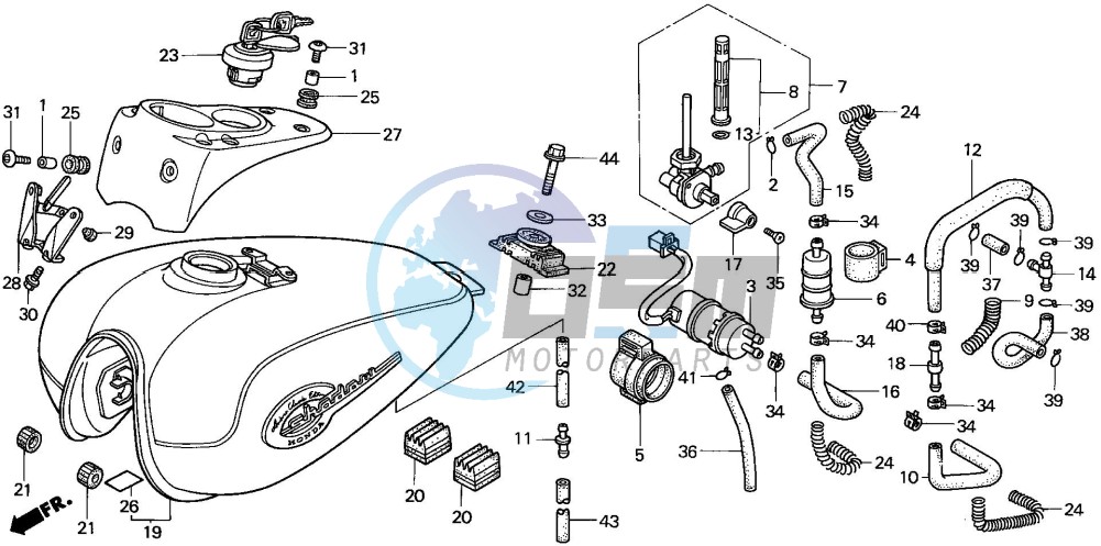 FUEL TANK/FUEL PUMP