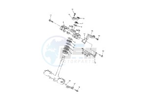 WR F 450 drawing STEERING