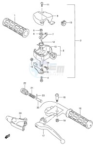 LT50 (P1) drawing HANDLE GRIP