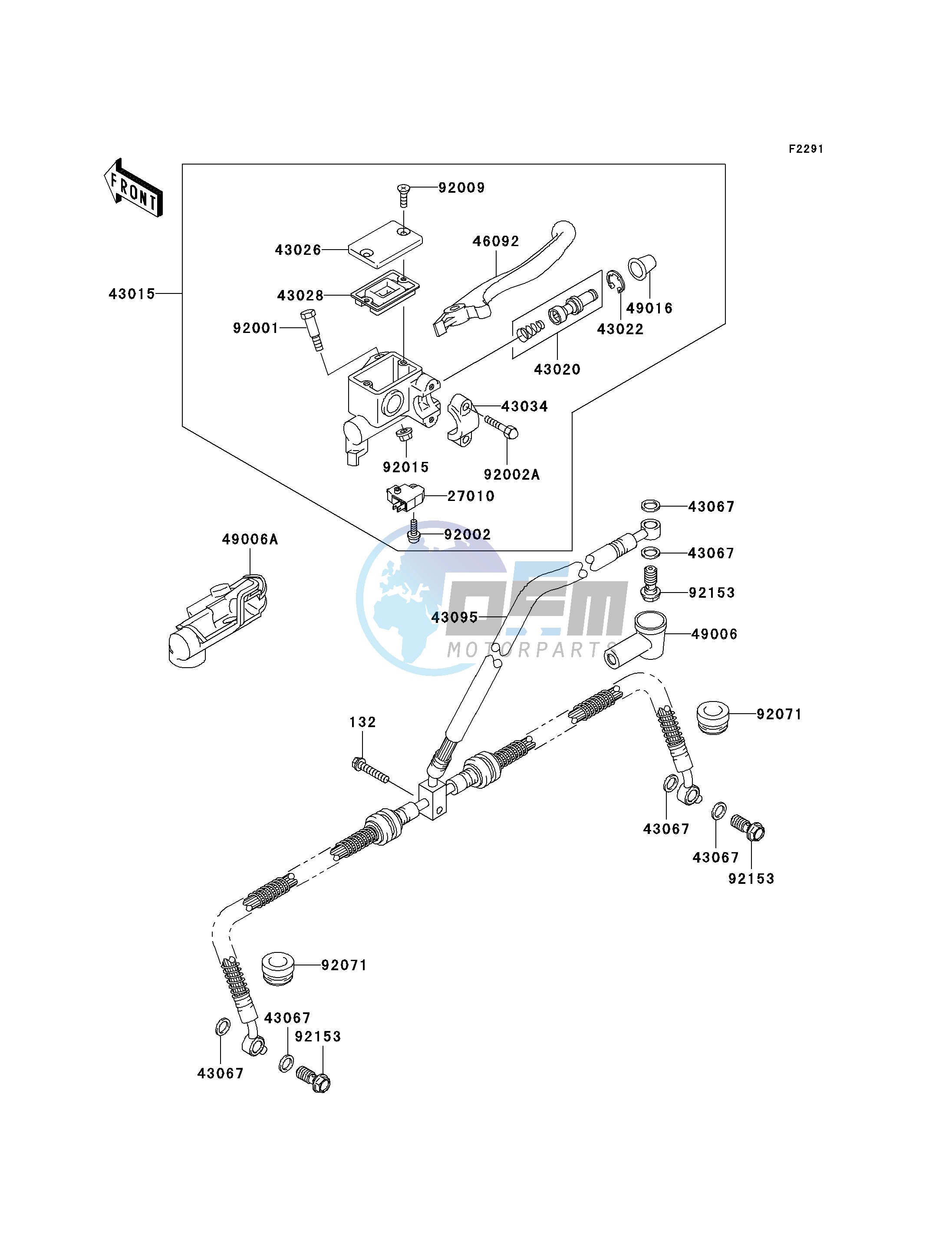 FRONT MASTER CYLINDER