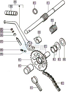 PACK-R_25-45kmh_K4-K7 50 K4-K7 drawing Starter mechanism-kick start