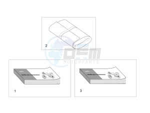 SHIVER 900 E4 ABS NAVI (EMEA) drawing Plate set / Various