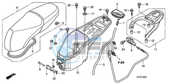 SEAT/LUGGAGE BOX