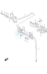 DF 30A drawing Clutch Rod - Non-Remote Control